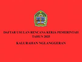 Daftar Usulan Rencana Kerja Pemerintah Tahun 2025